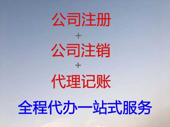 白城公司注册-财务代理记账